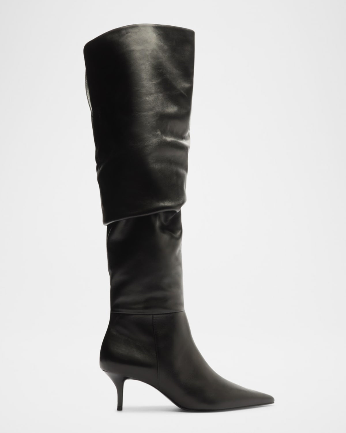 Ashlee Over-The-Knee Ruched Boots
