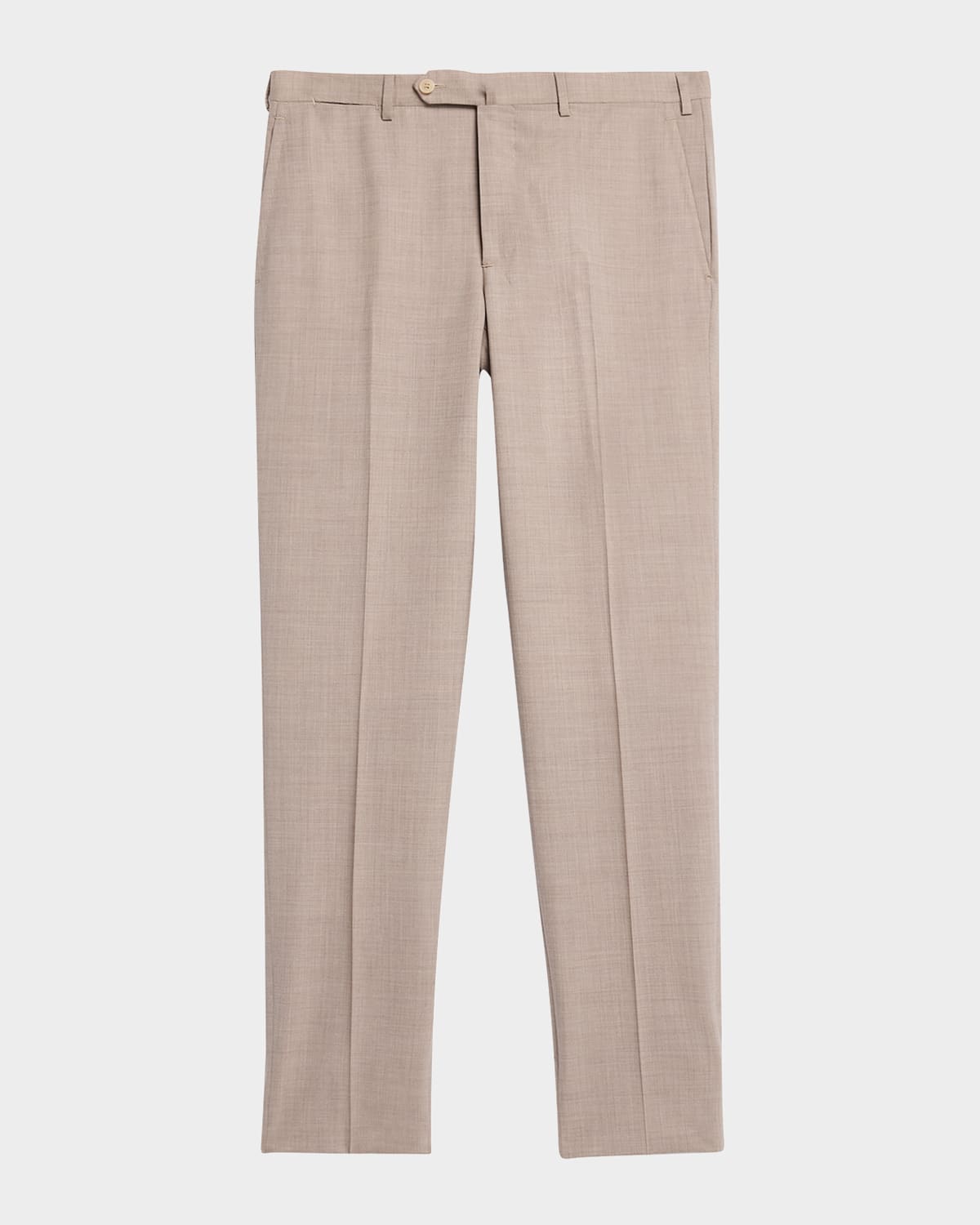 Men's Wool Flat Front Pants