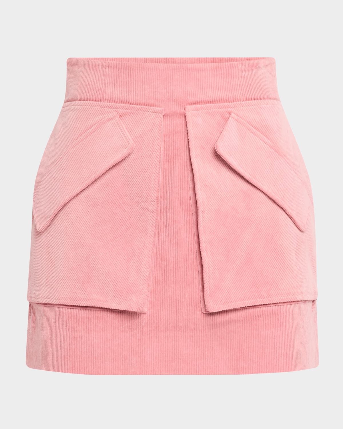 Cherry Corduroy Mini Skirt