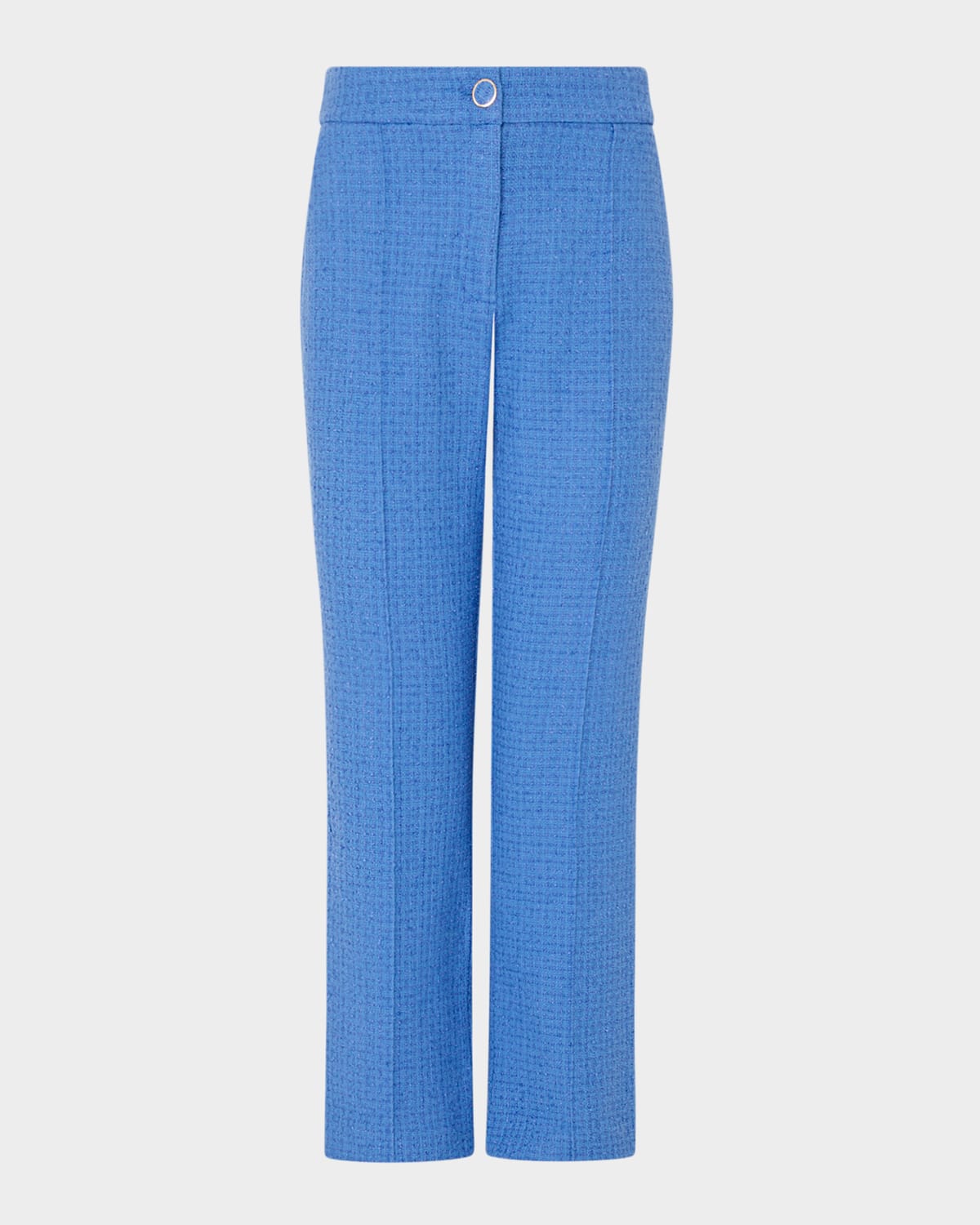 MILLY BETSY CROPPED BOUCLE PANTS