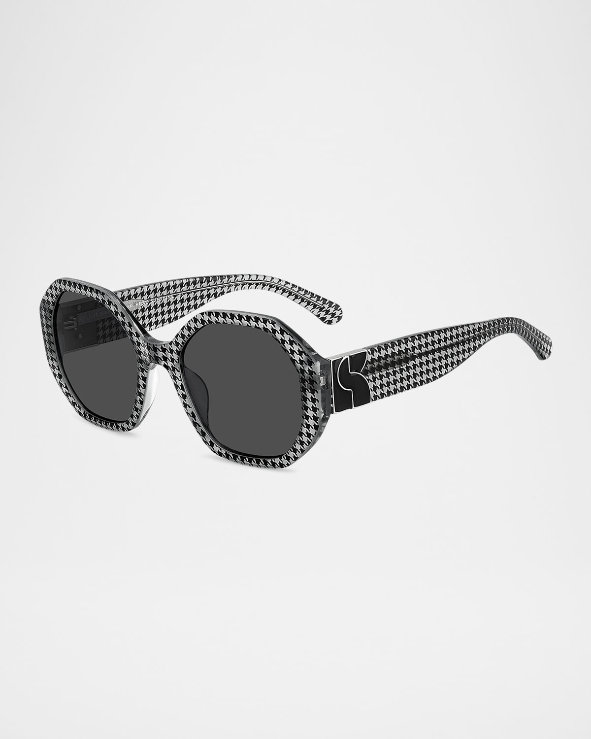 Kate Spade New York Flynnie 54mm Geometric Sunglasses In Gray