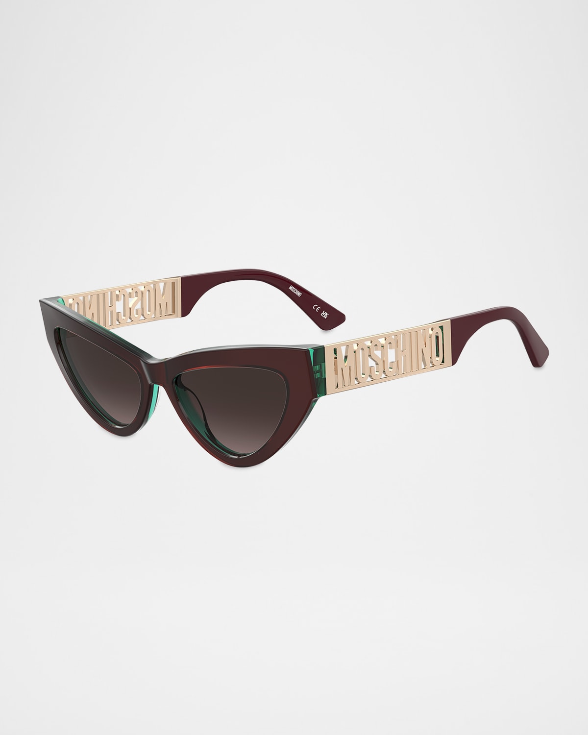 Logo Acetate Cat-Eye Sunglasses
