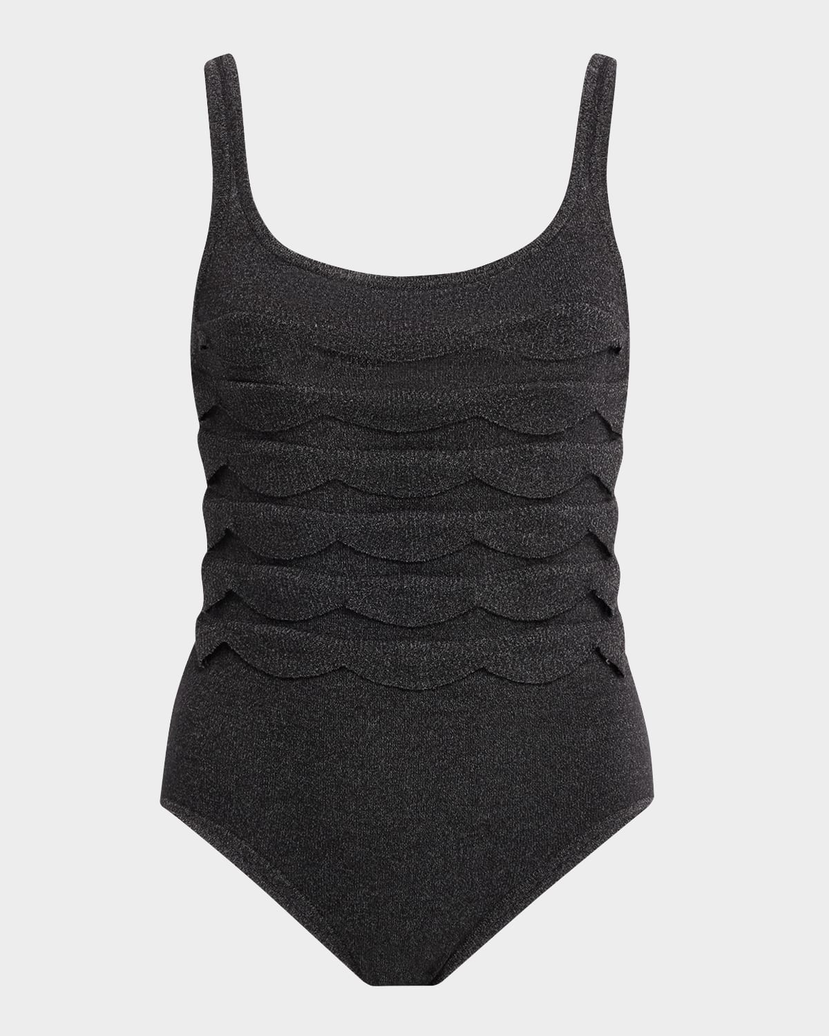 Polina Scallop Knit Bodysuit