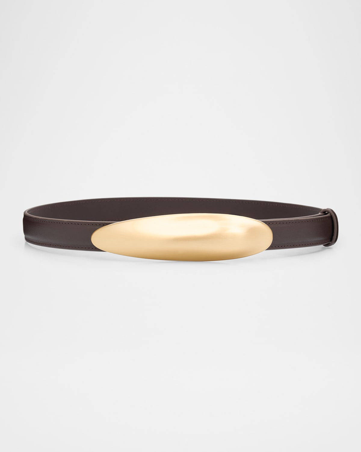 Fiore Statement Buckle Leather Belt