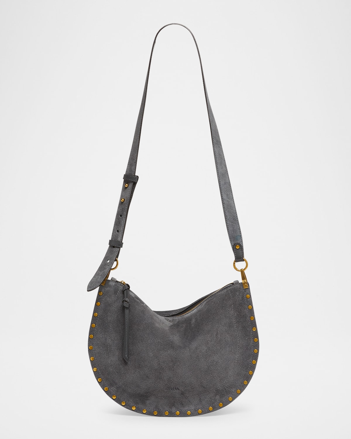 Isabel Marant Oskan Soft Zipped Shoulder Bag