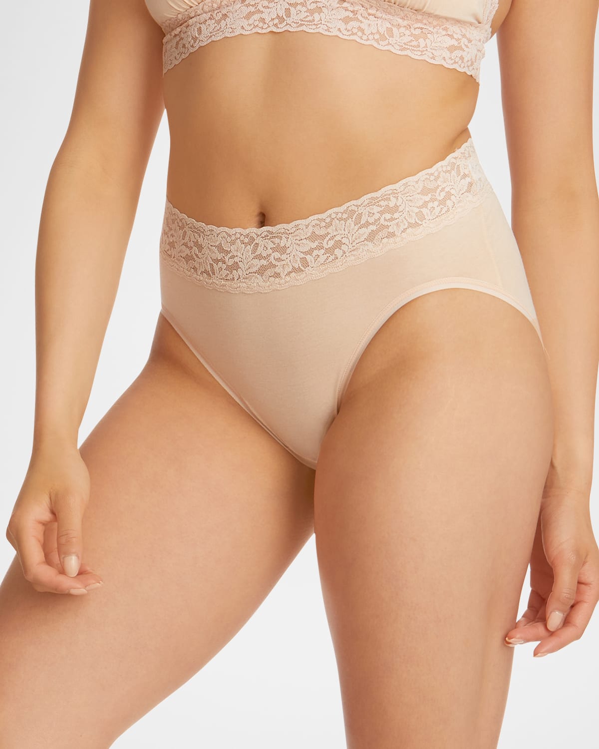 Hanky Panky Supima Cotton French Brief In Chai