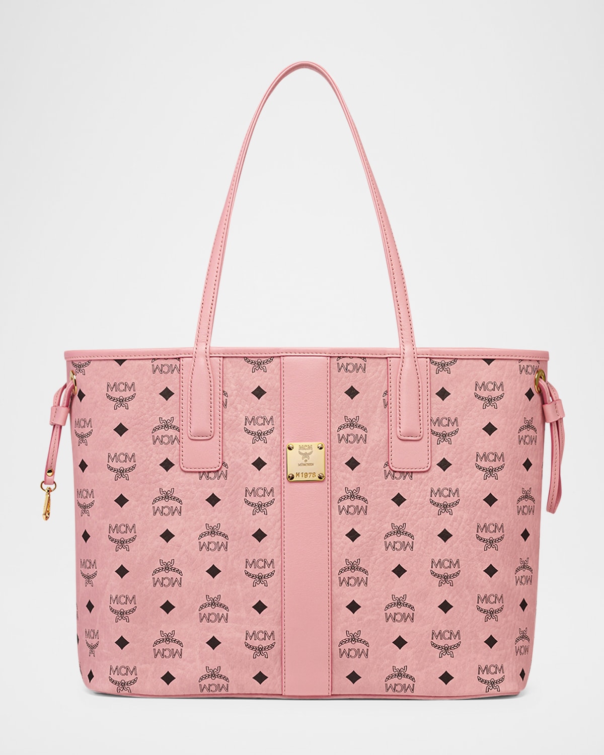 Mcm Liz Medium Visetos Shopper Tote Bag