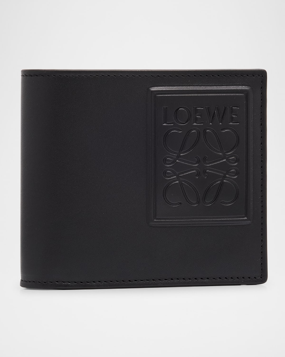 Men's Satin Calfskin Bifold Wallet