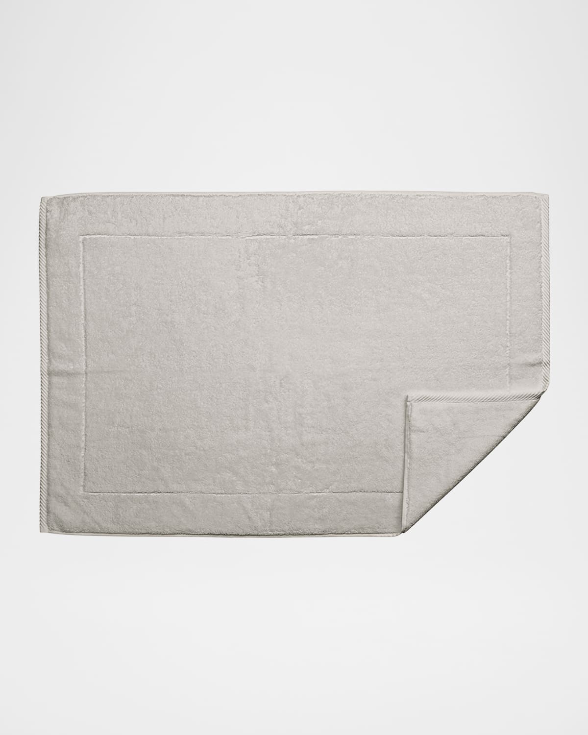 Matouk Milagro Tub Mat, 24" X 36" In Sterling
