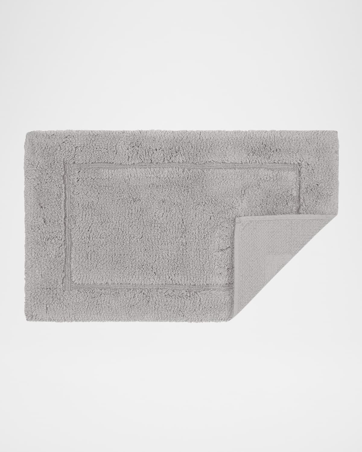 Matouk Milagro Large Bath Rug In Sterling
