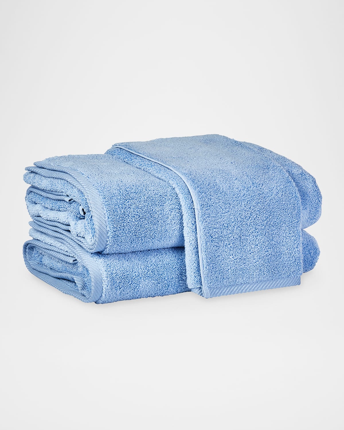 Matouk Milagro Fingertip Towel In Azure