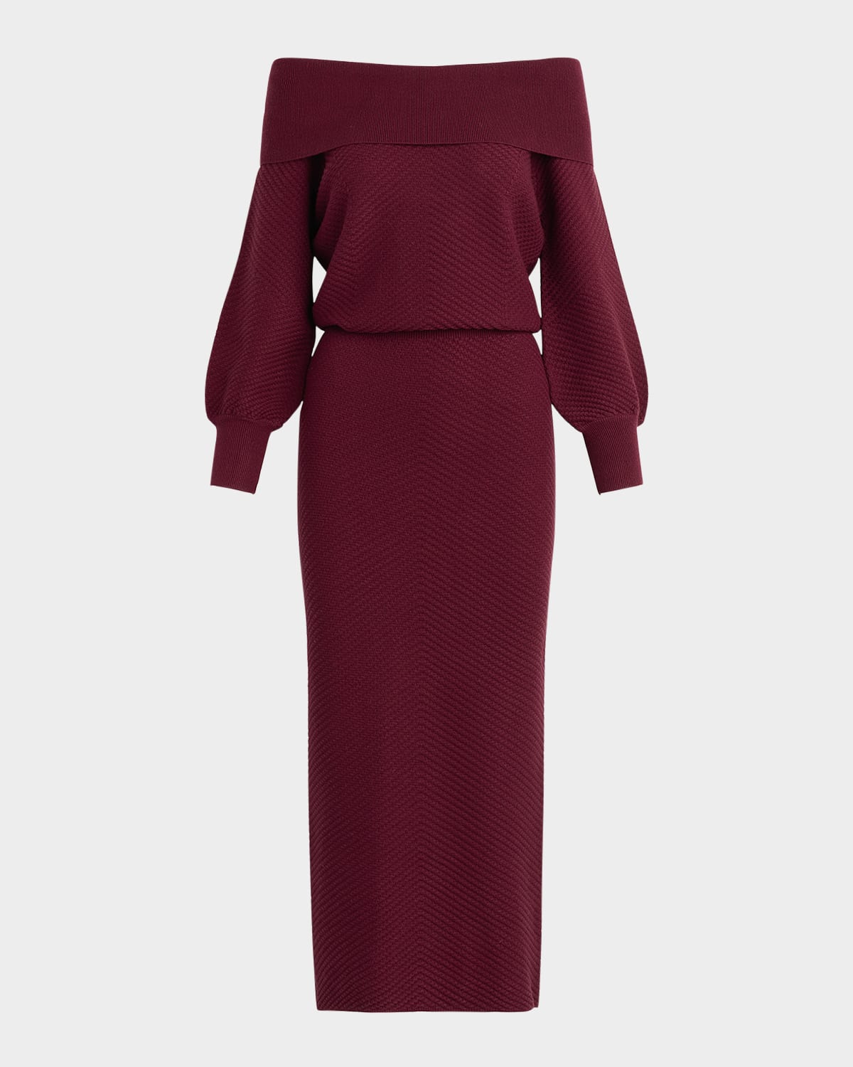 FAVORITE DAUGHTER THE IRENE OFF-SHOULDER MAXI DRESS 