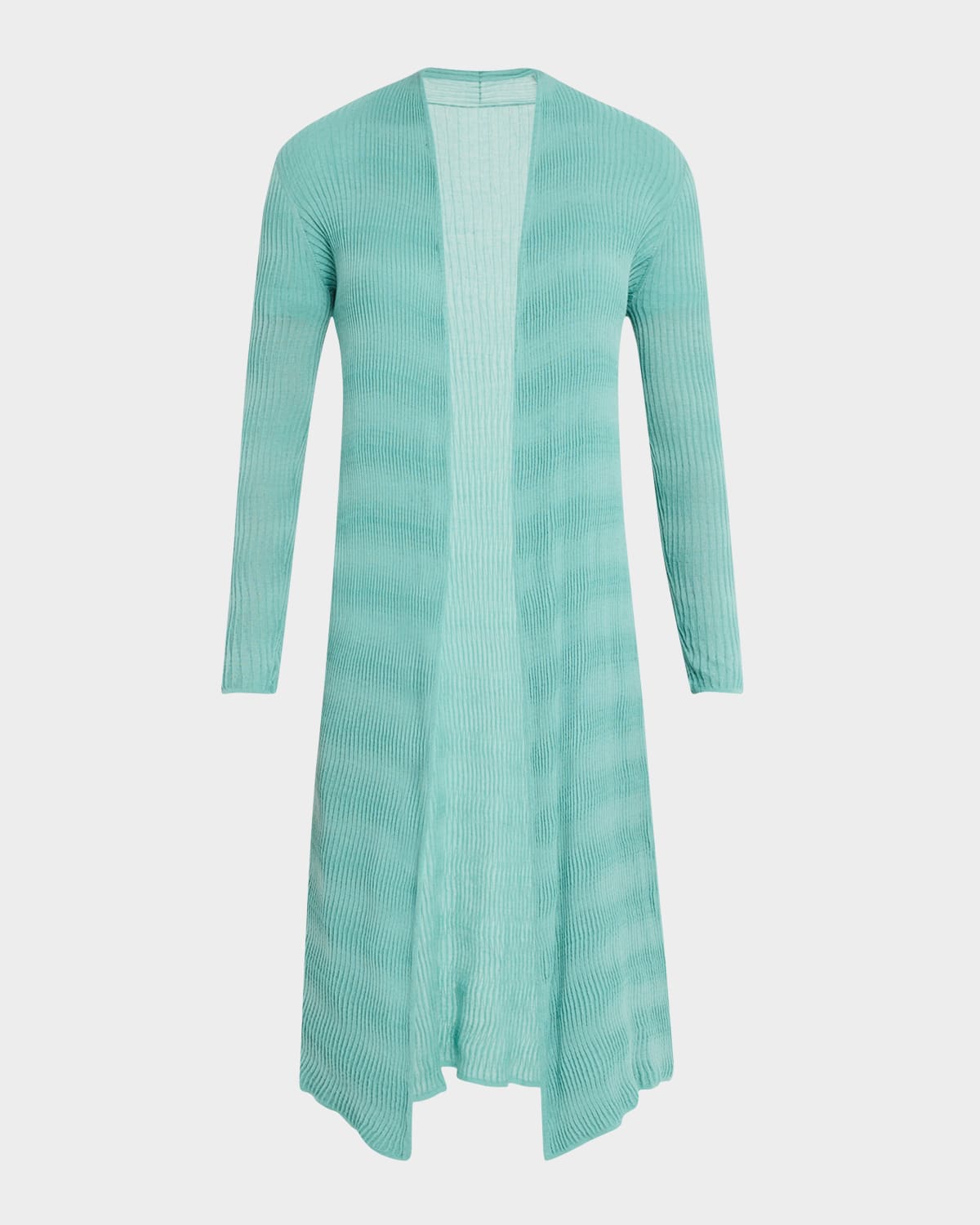 Ribbed Mock-Neck Cotton Top