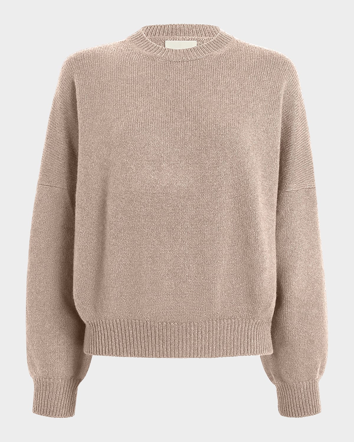 Khaite Margaux Cashmere Crewneck Sweater In Orange