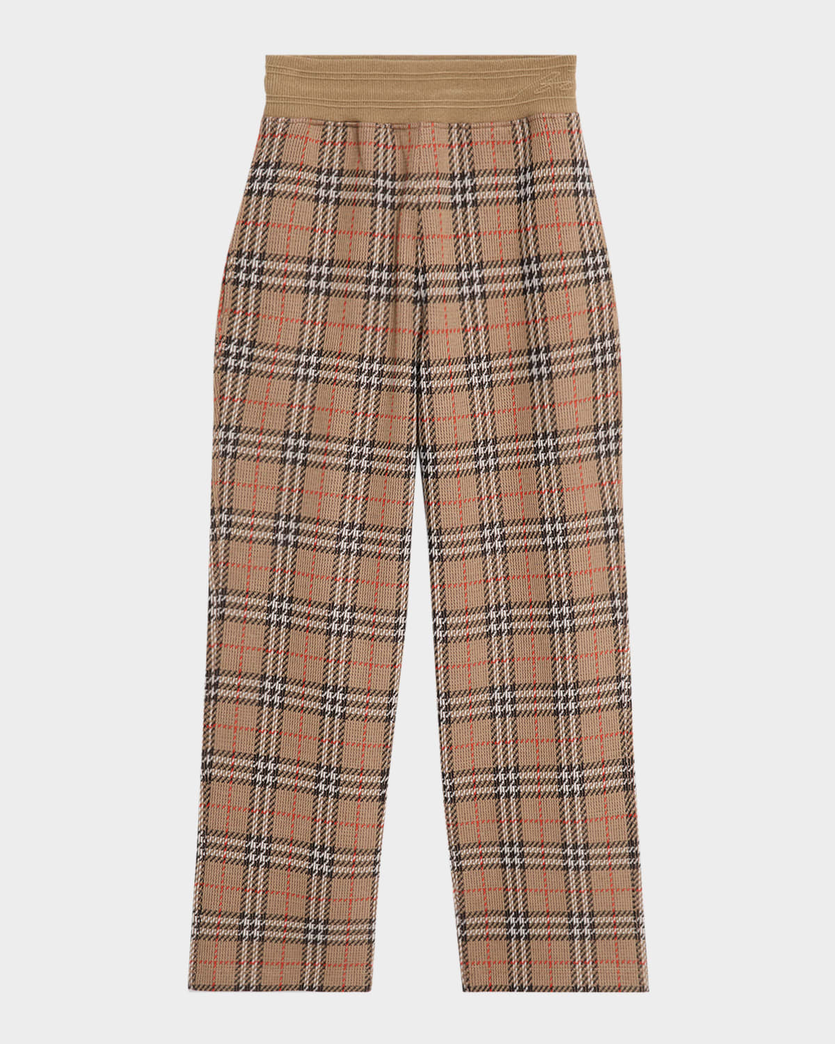 Burberry Trousers Sporty In Brown