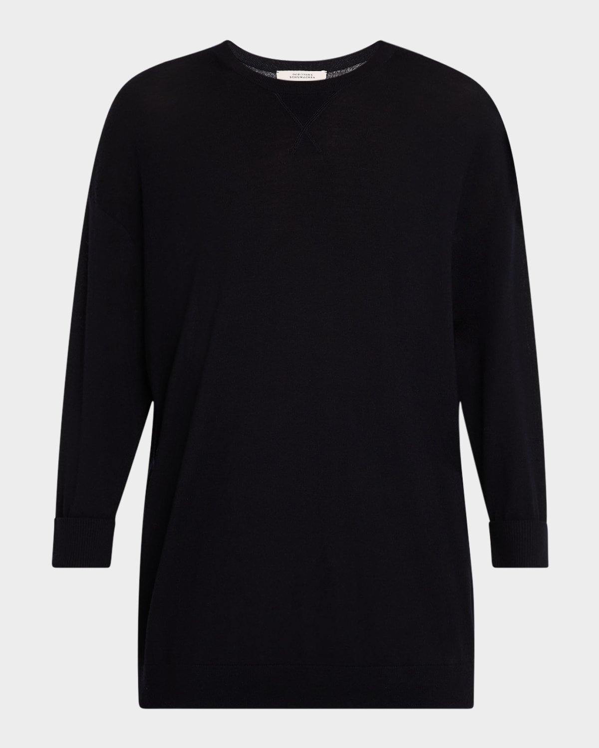 Refined Essentials I Wool-Cotton Knit Cardigan