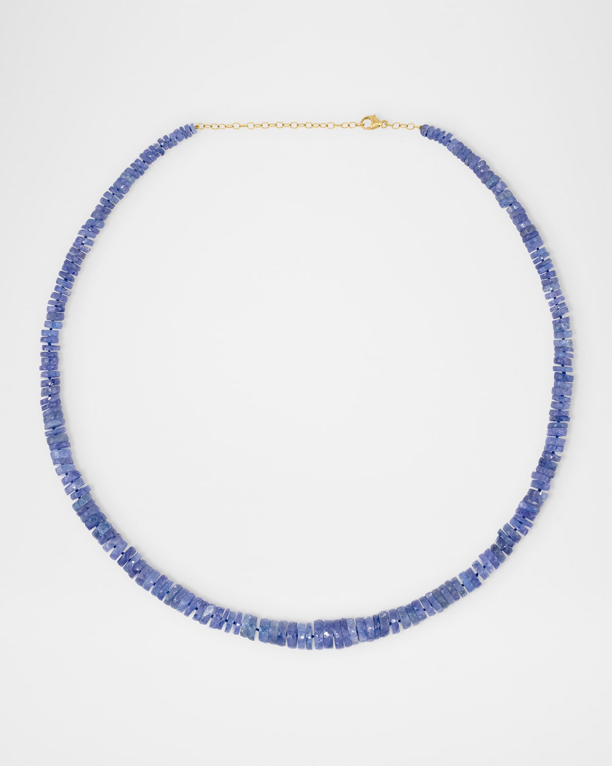 Tanzanite Fancy-Cut Bead Bracelet