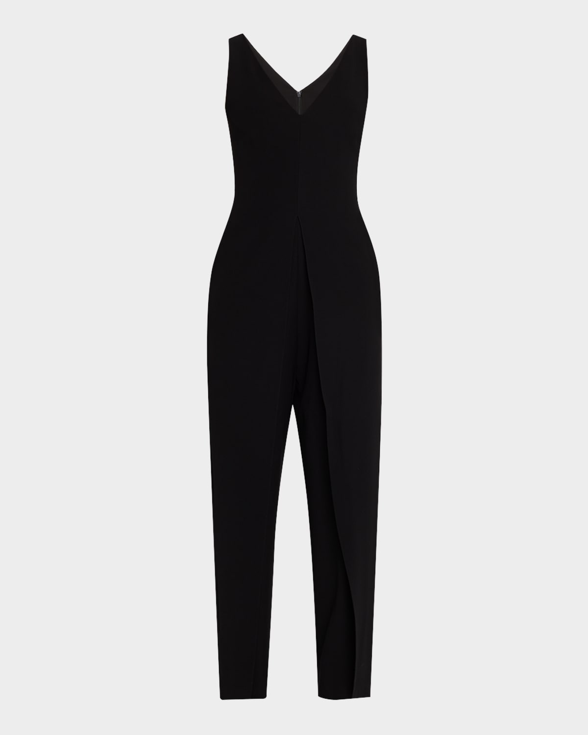 EMPORIO ARMANI SLEEVELESS V-NECK JUMPSUIT 