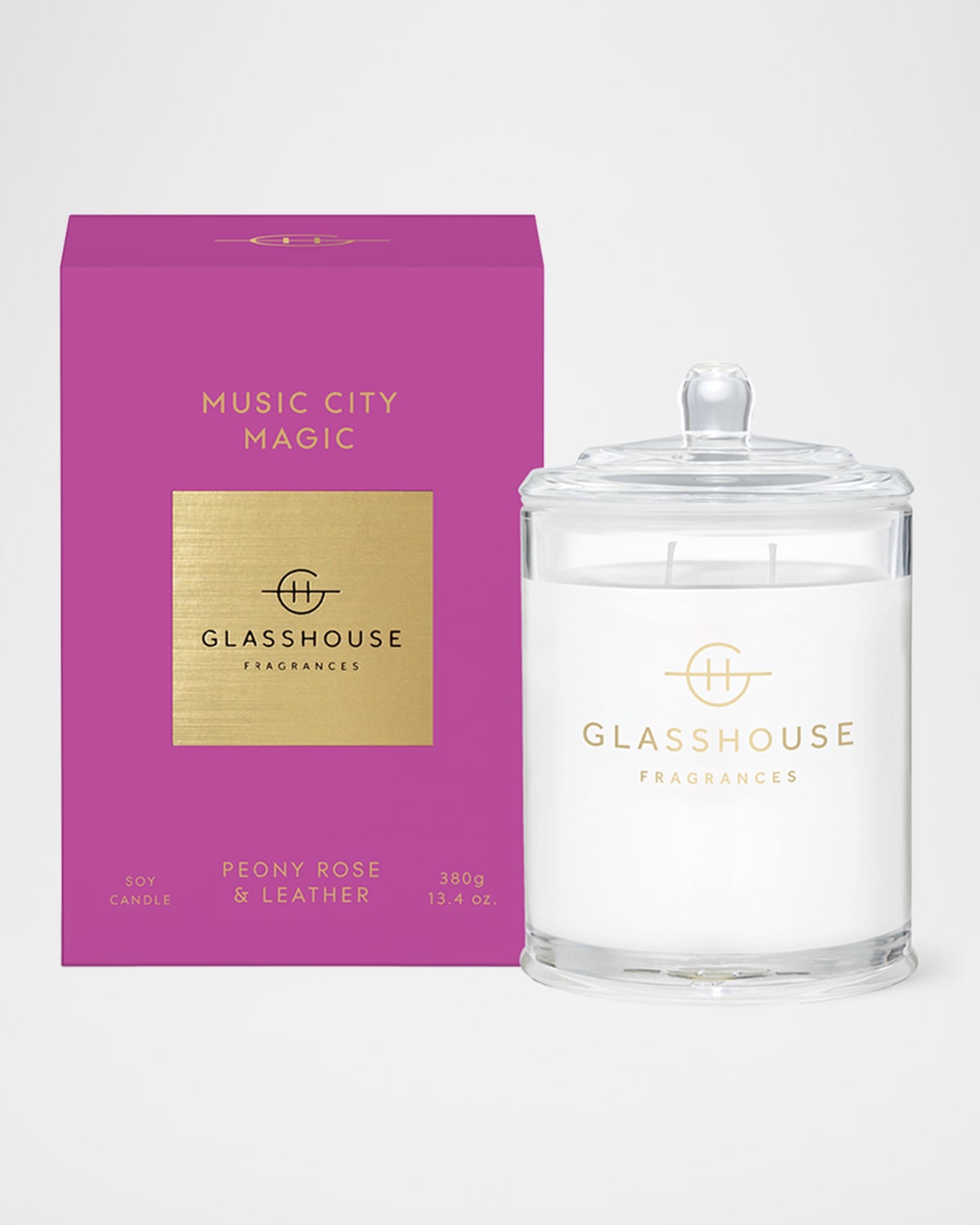 Glasshouse Fragrances Glasshouse Fragrance Music City Magic Candle 13.4 Oz.