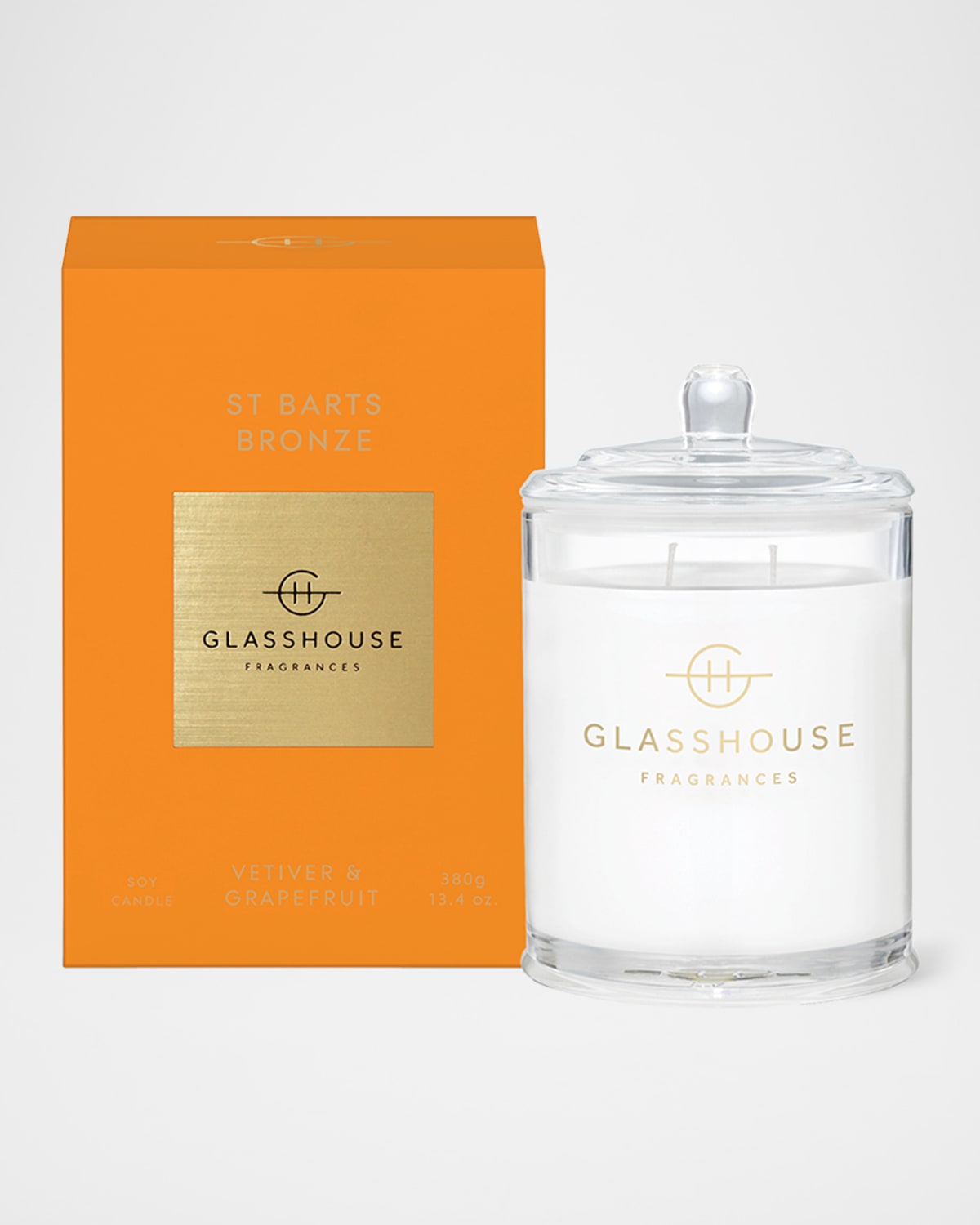 Glasshouse Fragrances Glasshouse Fragrance St Barts Bronze Candle 13.4 Oz.