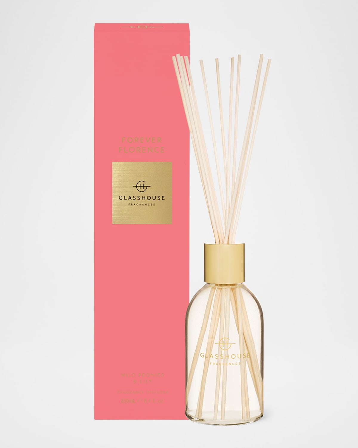 Glasshouse Fragrances Forever Florence Diffuser, 8.4 Oz.