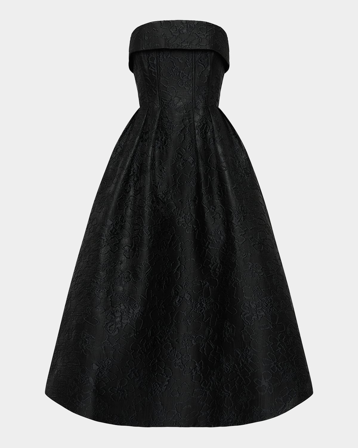 Rebecca Vallance Esther Midi Dress In Black