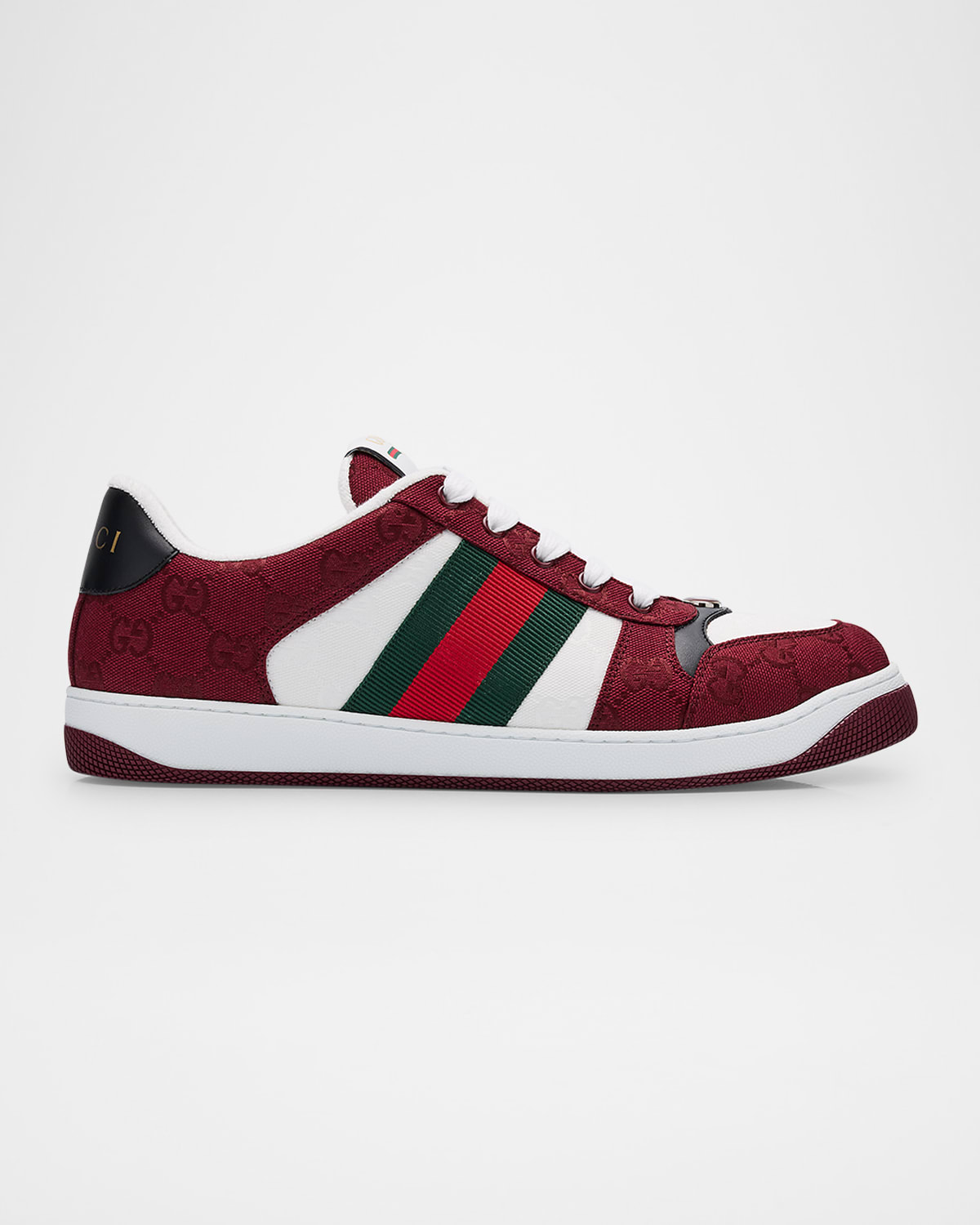 Men's Screener GG Canvas Low-Top Sneakers