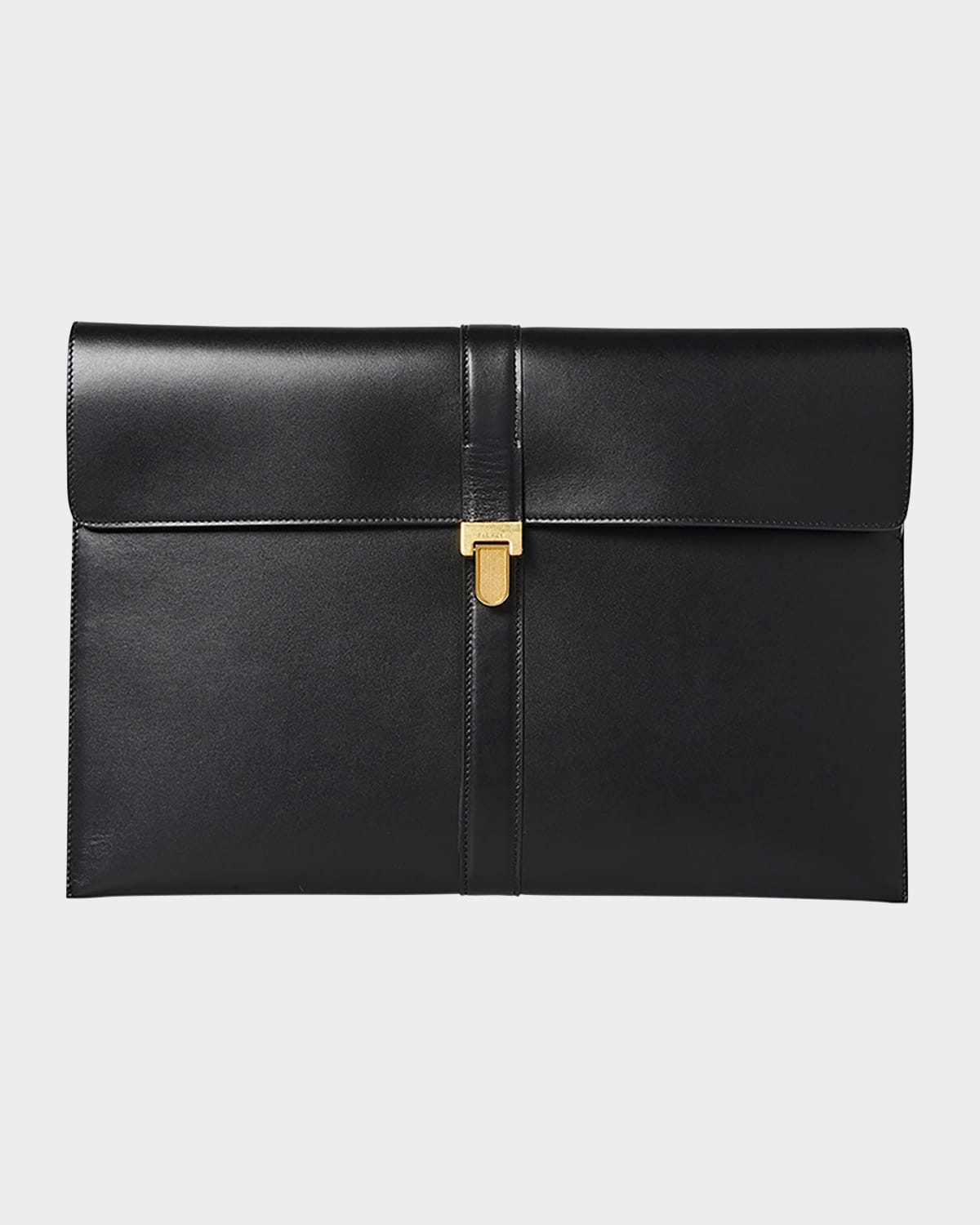 THE ROW DOCUMENT CASE IN BOX CALF LEATHER 