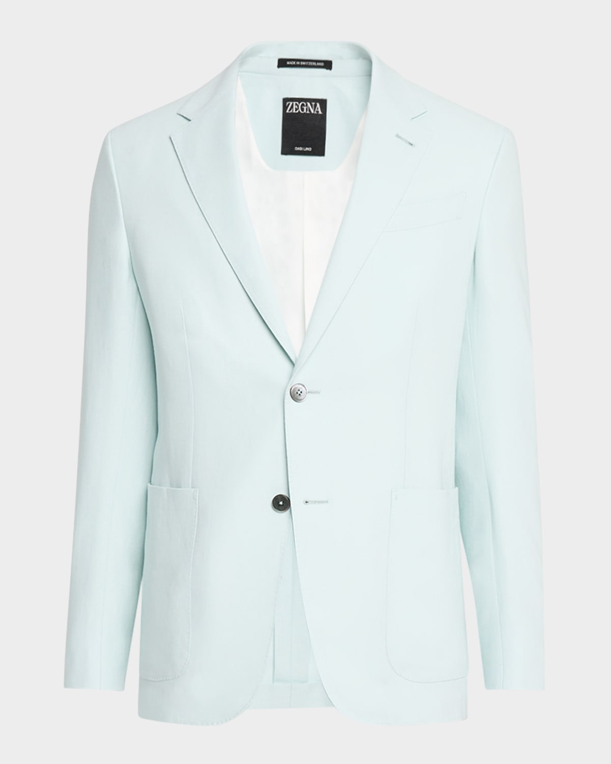 ZEGNA Men's Oasi Lino Sport Coat