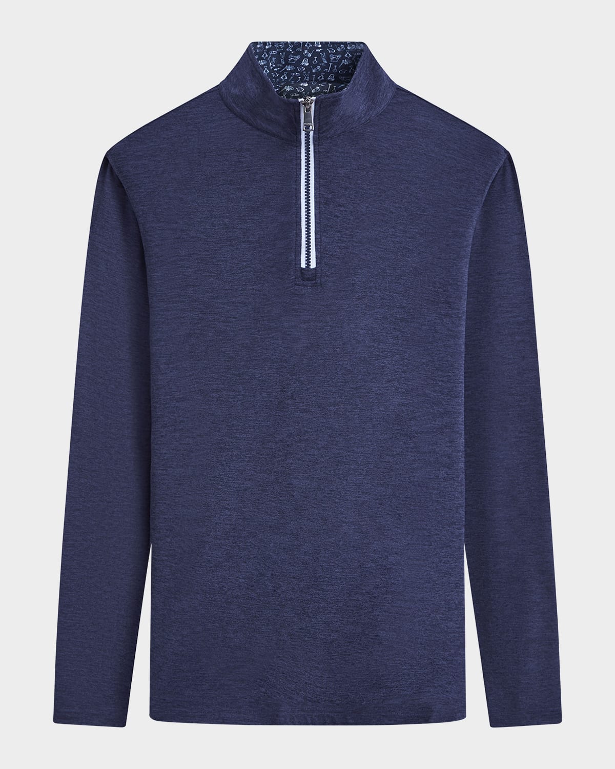 Men's Knit Quarter-Zip Sweater