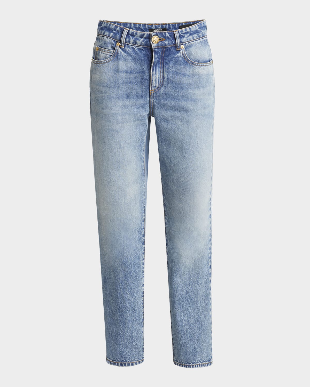 Flared Denim Pants