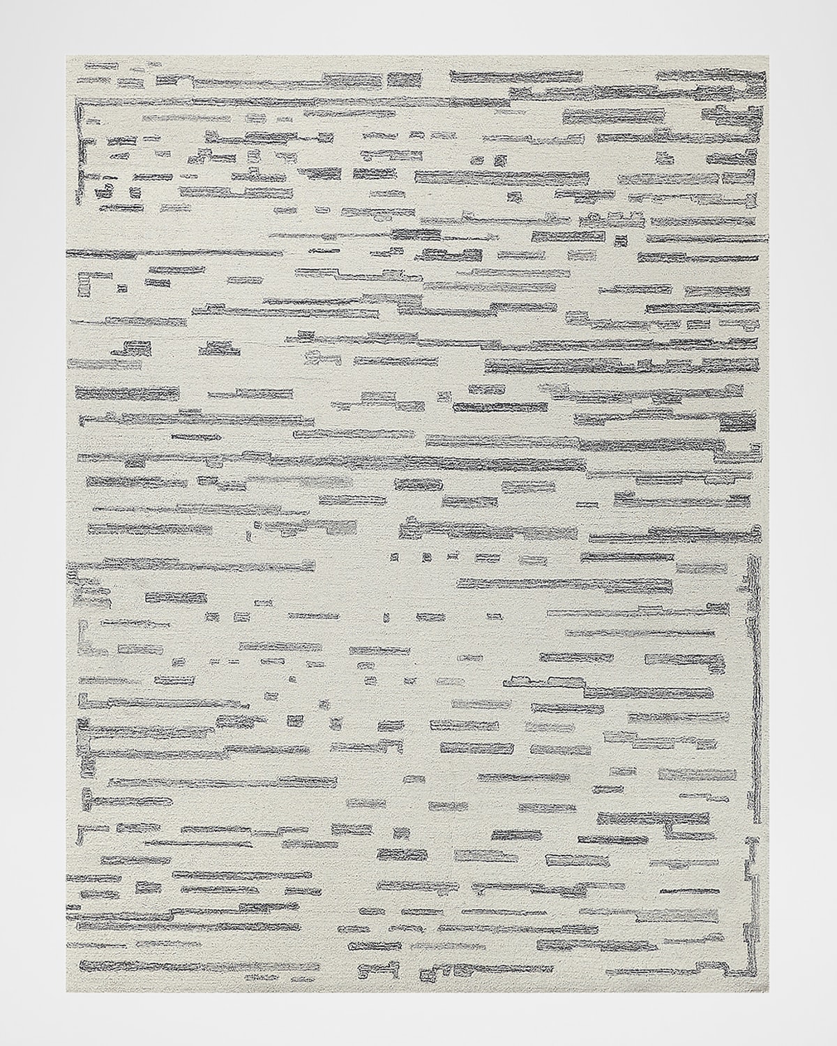 Exquisite Rugs Carmel Hand-tufted Rug In Ivory/gray