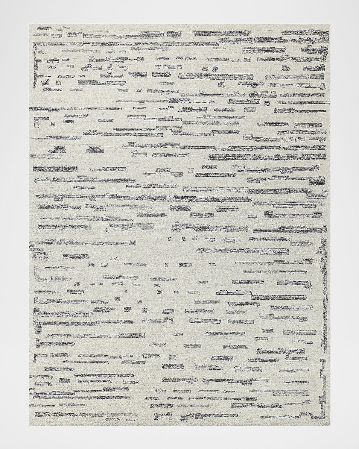 Exquisite Rugs Carmel Hand-tufted Rug In Ivory/gray