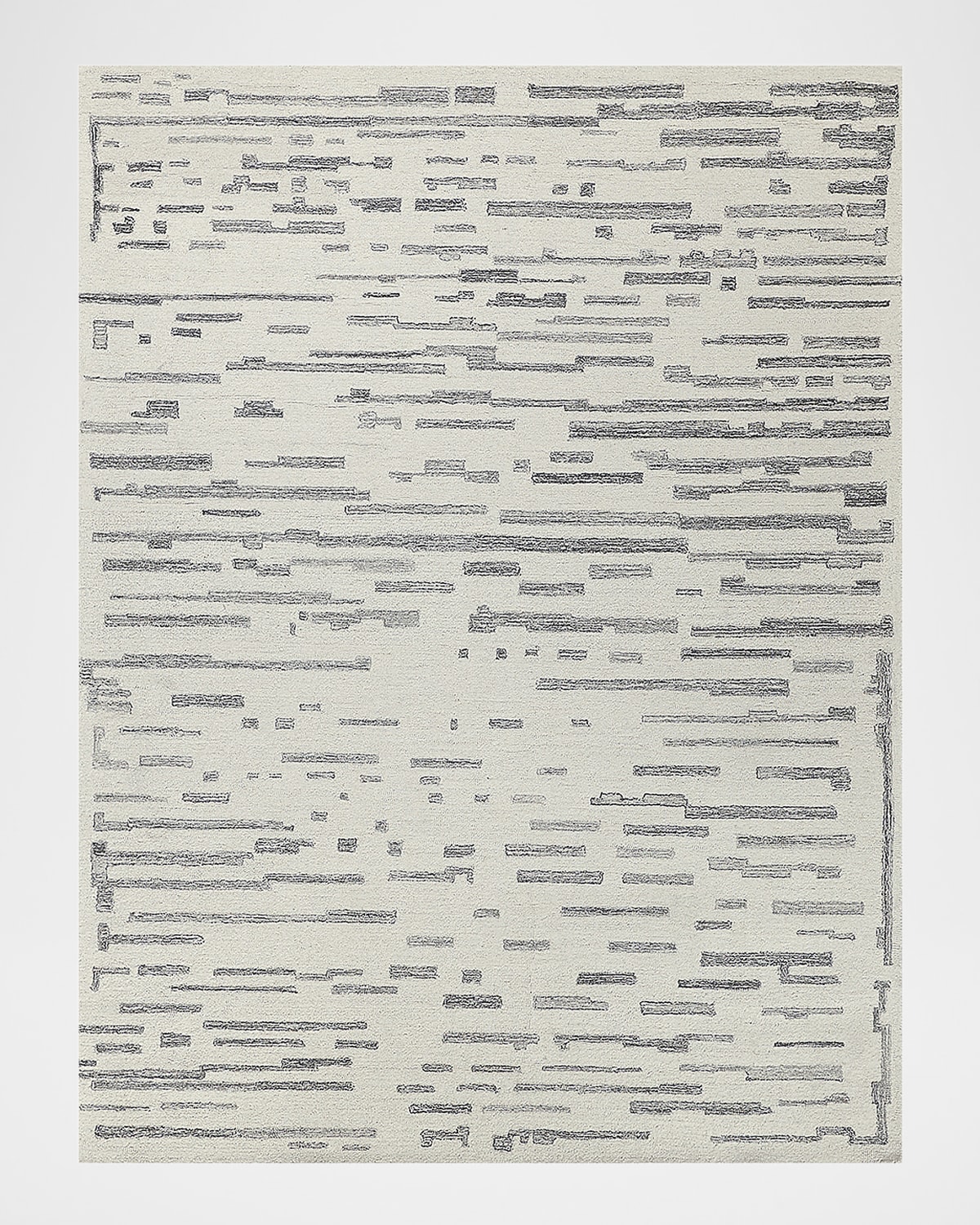 Exquisite Rugs Carmel Hand-tufted Rug In Ivory/gray
