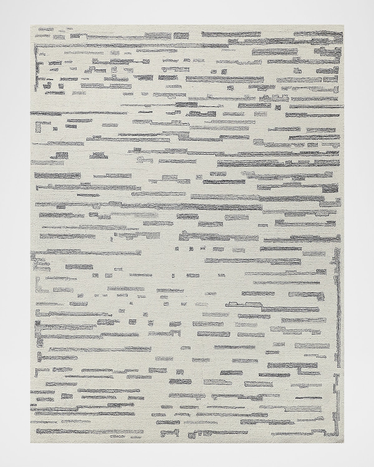 Exquisite Rugs Carmel Hand-tufted Rug In Ivory/gray