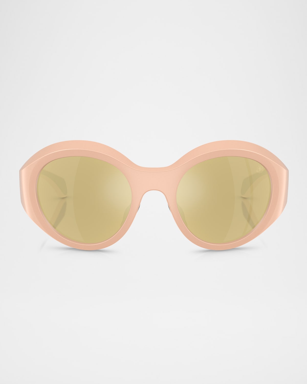 MONCLER ME8005 ROUND SUNGLASSES 
