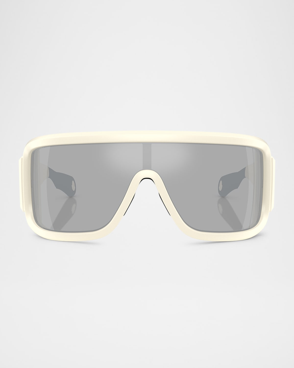 Moncler Men's Me8003 Rectangular Sunglasses In Yellow