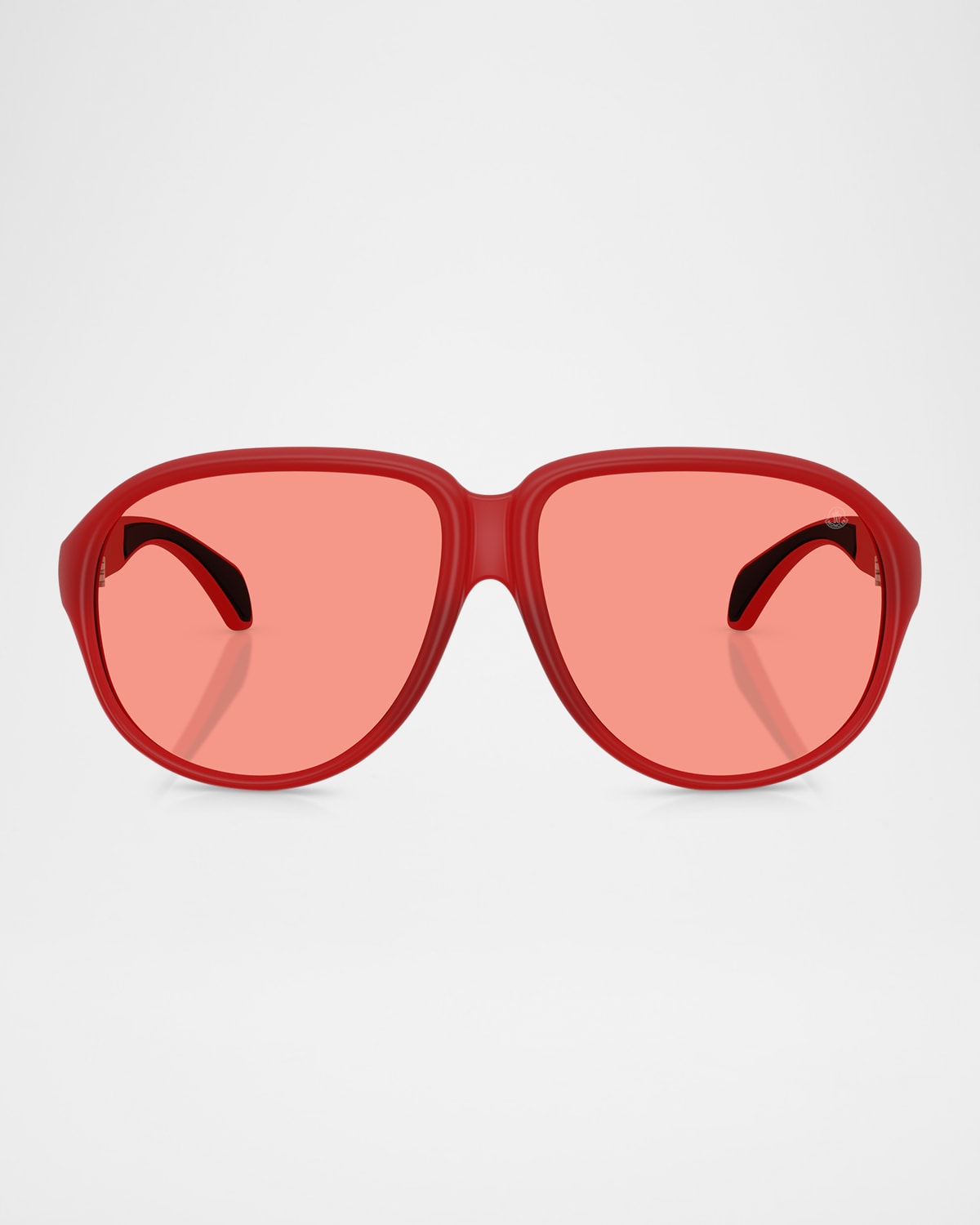 Moncler Eyewear Pilot Frame Sunglasses In Pink