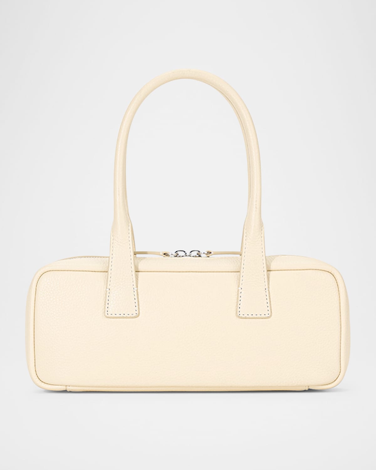 STAUD THE DUDE ZIP LEATHER SHOULDER BAG 
