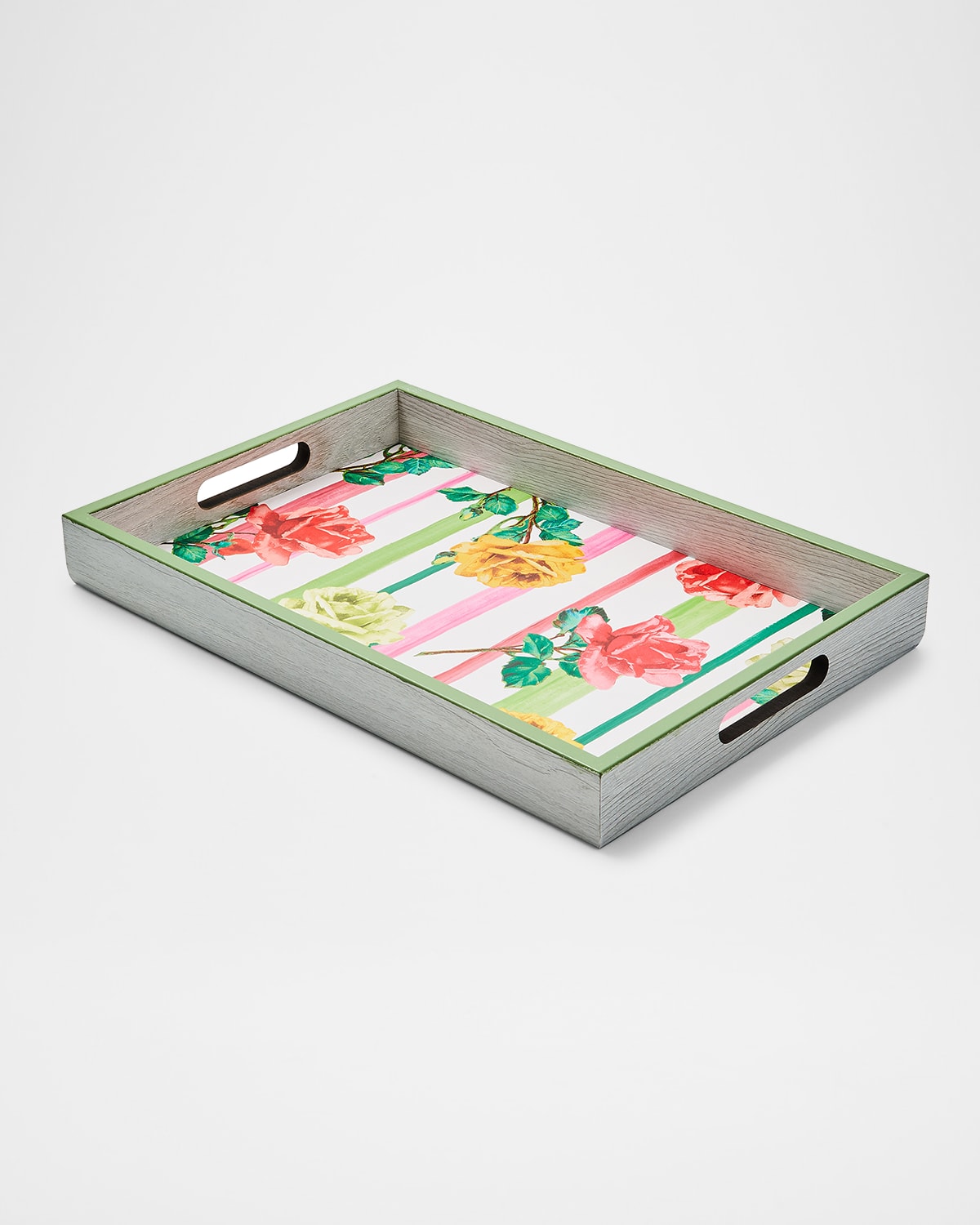 Mackenzie-childs Garden Gala Serving Tray In Multi