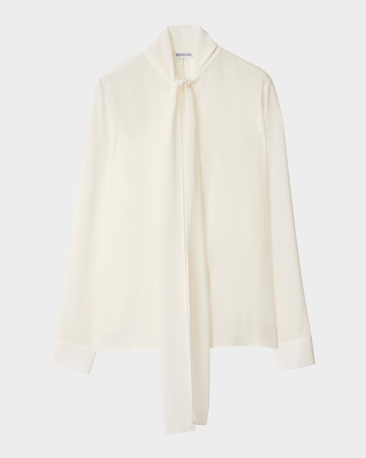 Neck Scarf Silk BLouse