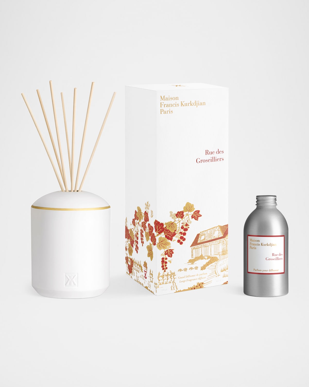 Maison Francis Kurkdjian Rue Des Groseilliers Fragrance Diffuser Xxl Set