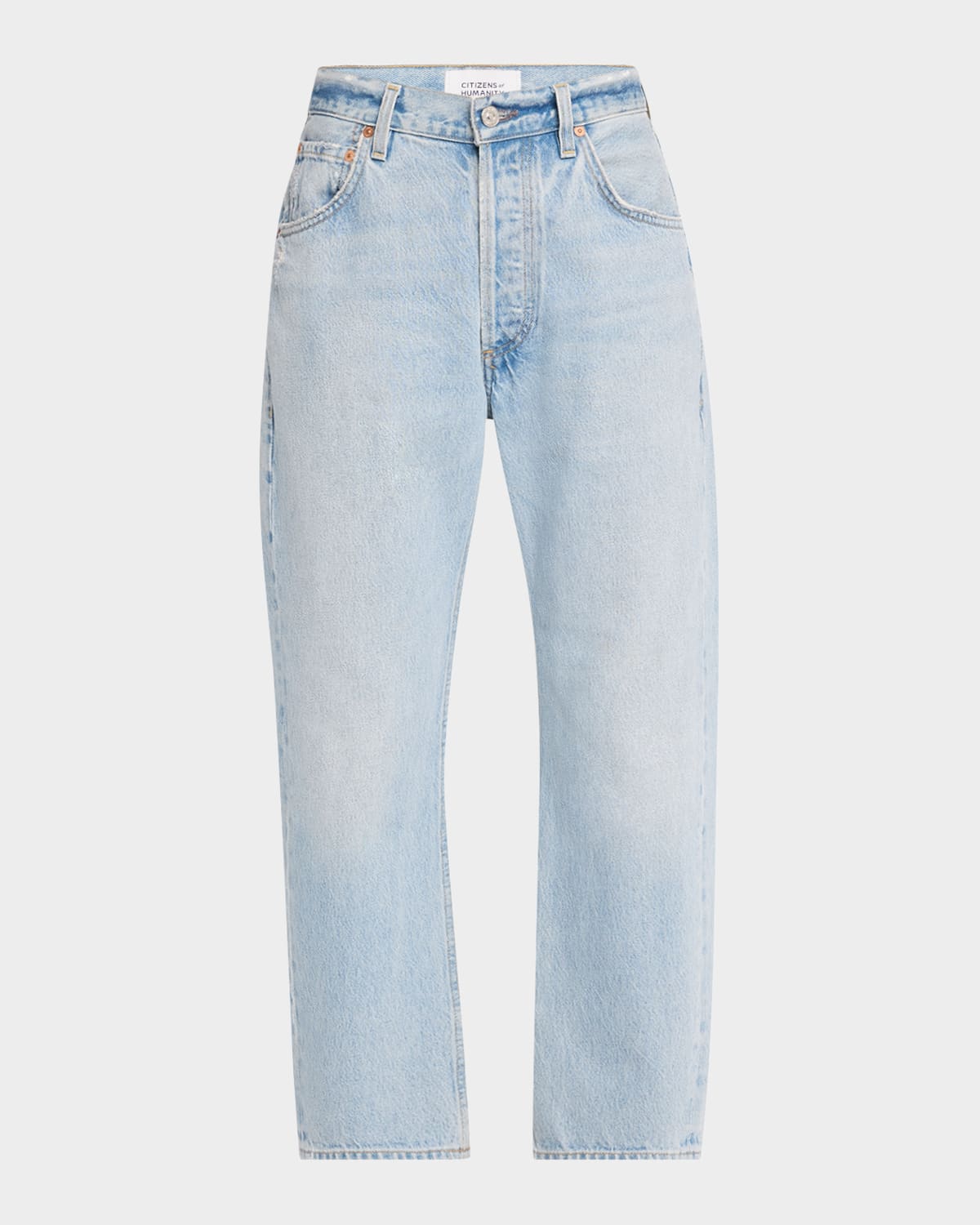 Shop Citizens Of Humanity Winslow Cropped Boyfriend Jeans In Blaire