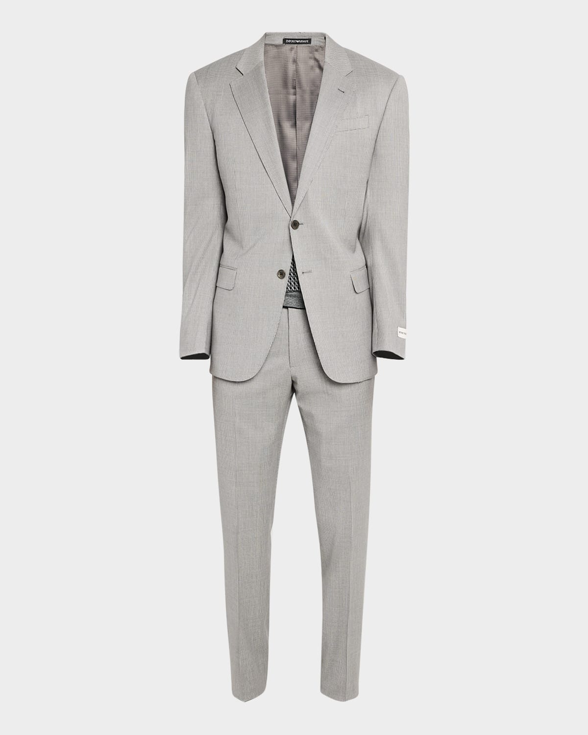 Emporio Armani Men's Micro-Houndstooth Suit
