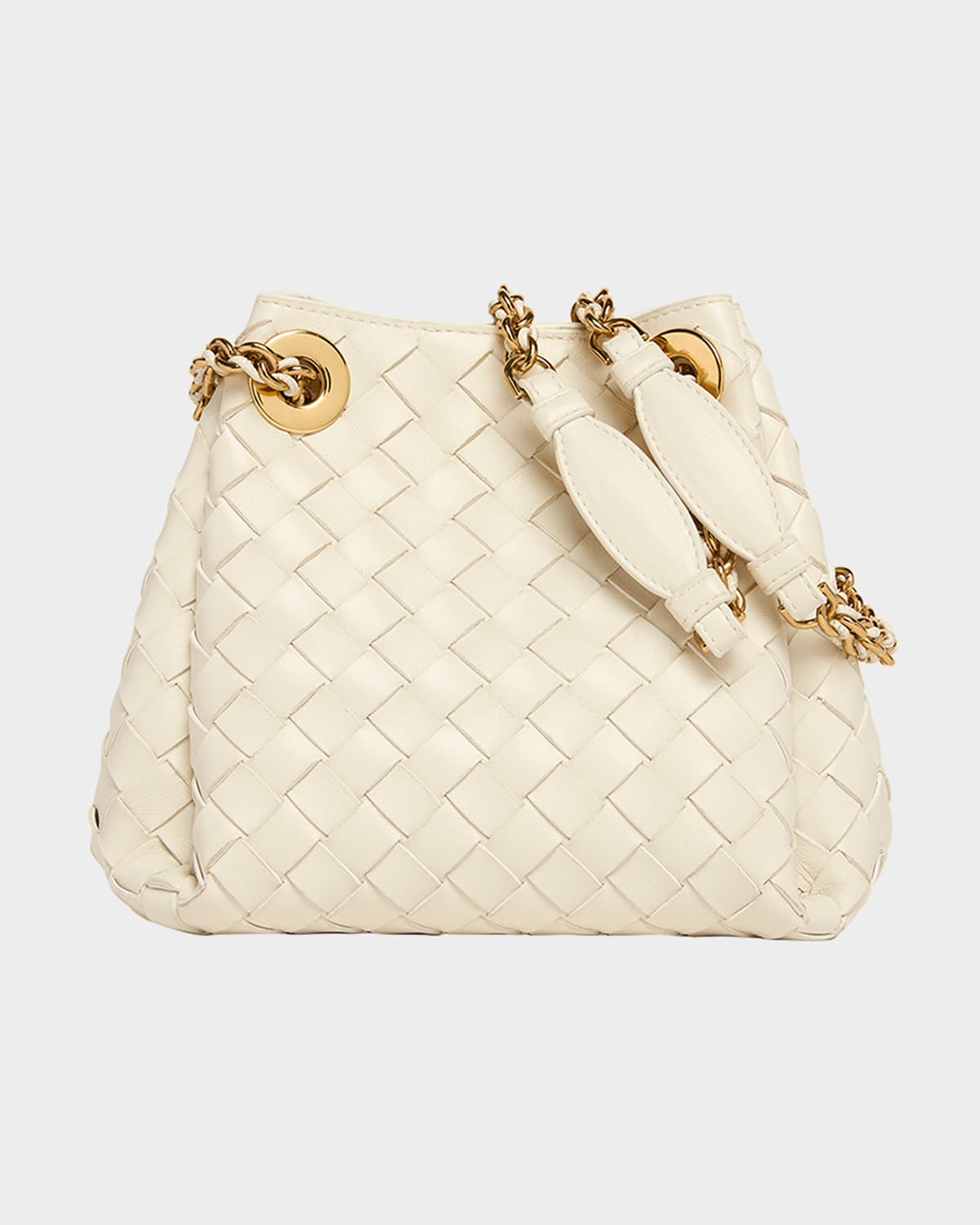 Bottega Veneta Small Parachute Leather Shoulder Bag