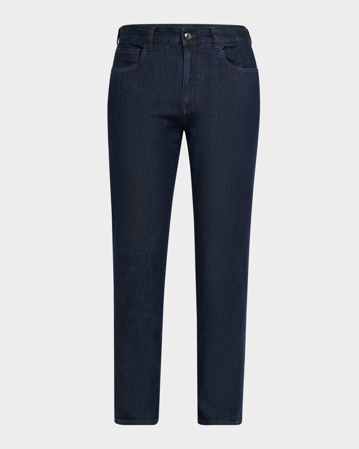Men's Dark-Wash Soft Touch Denim Jeans