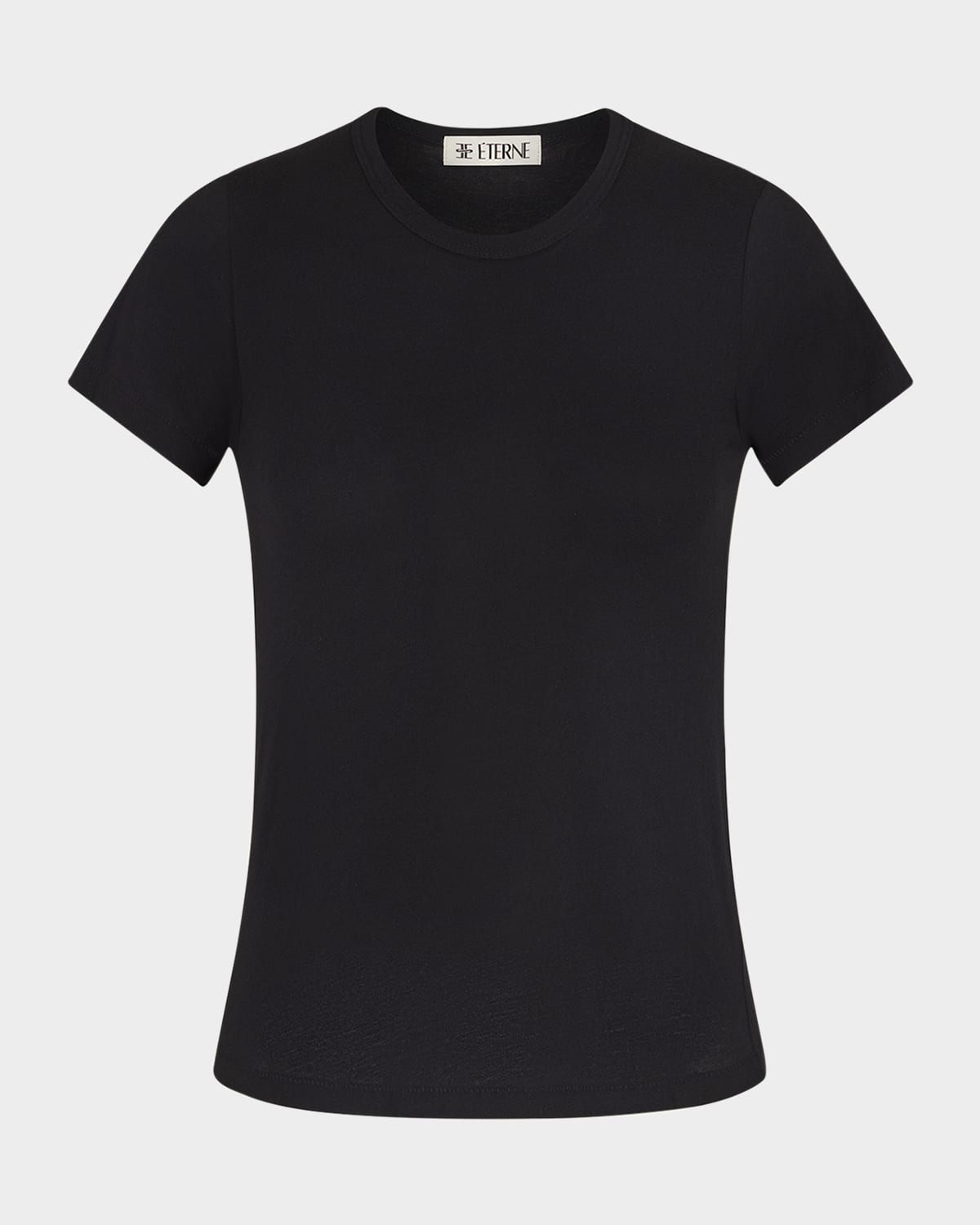 Éterne Fitted Crewneck Short-sleeve T-shirt In Multi