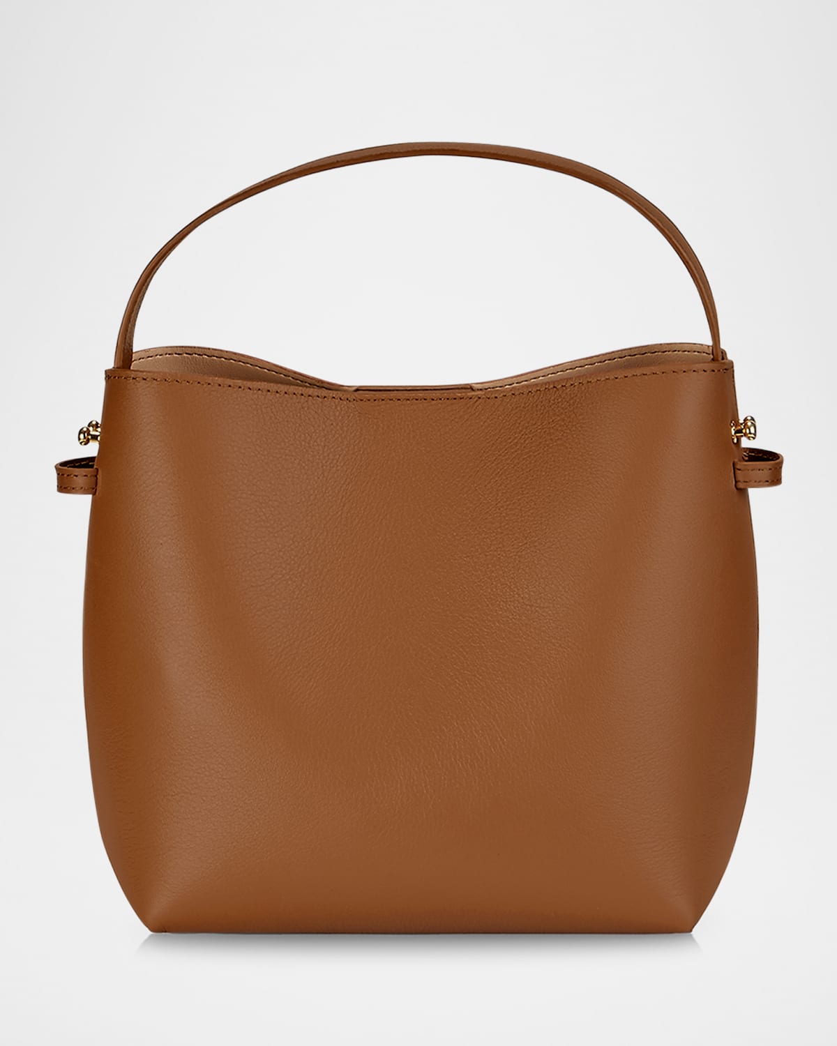 Selena Leather Bucket Bag