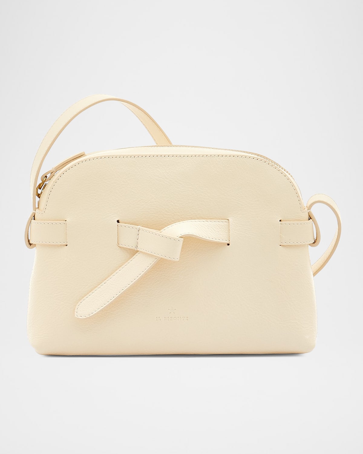 Il Bisonte Elisa Zip Leather Crossbody Bag