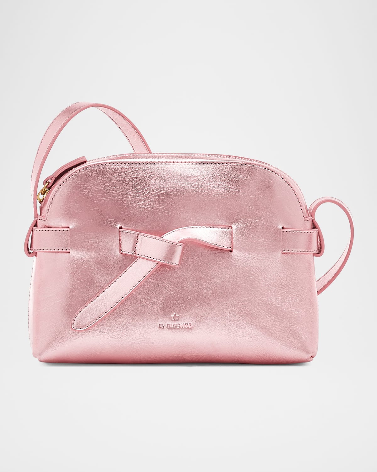 Il Bisonte Elisa Zip Leather Crossbody Bag
